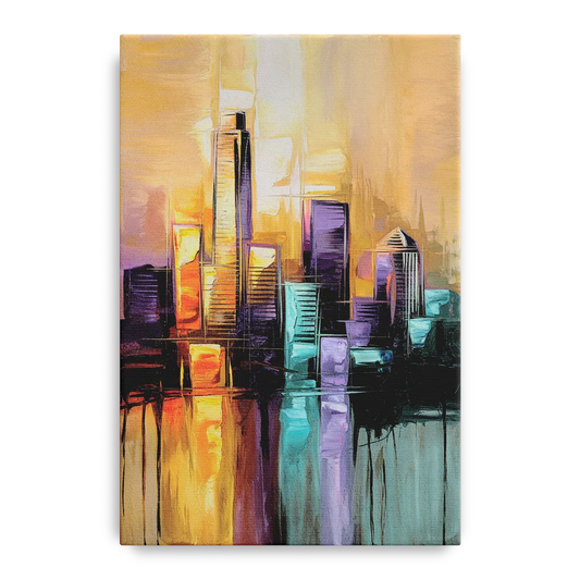 Austin Moody Cityscape - Canvas Wall Art