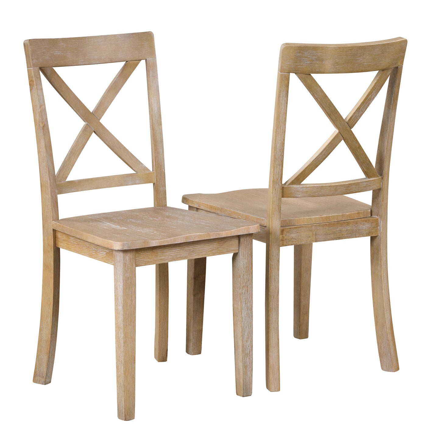 Elegant 4-Person Round Dining Table Set with Matching Chairs