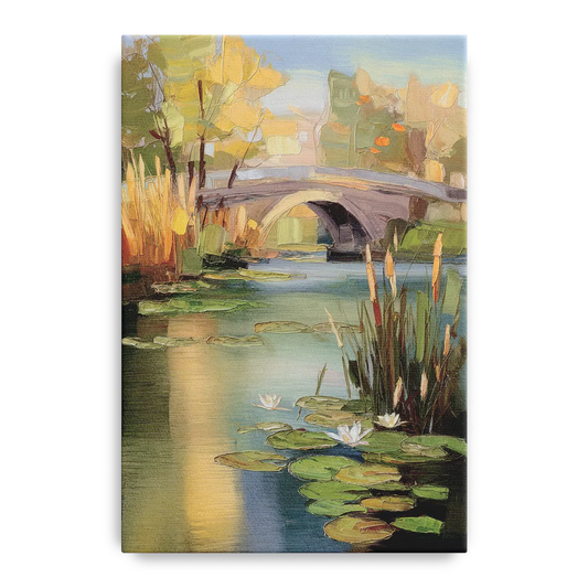 Madison Yahara River Tranquility - Canvas Wall Art