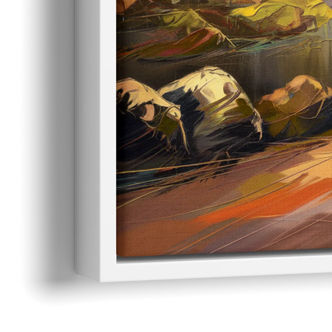 Ontario Nature Scenes - Close-Up White Frame Canvas