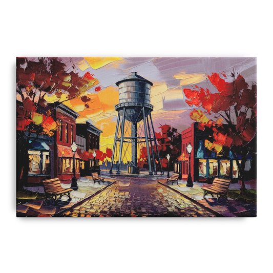 Plano Local Landmarks - Canvas Wall Art