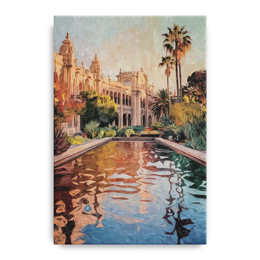 San Diego Balboa Park Scenes - Canvas Wall Art