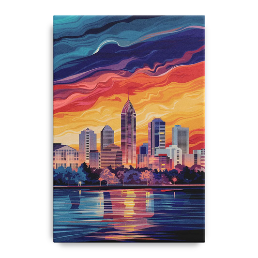 Atlanta Street Photography - Canvas Wall Art