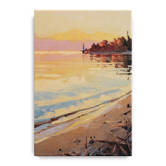 Traverse City Grand Traverse Bay - Canvas Wall Art