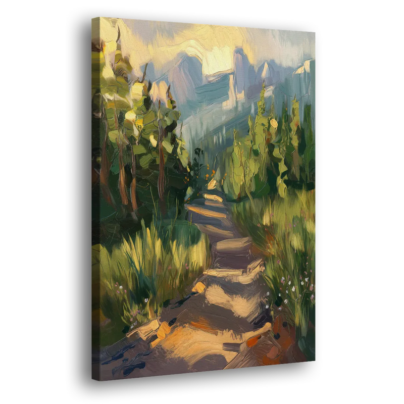 Bozeman Nature Trails - Canvas Print Art Sides