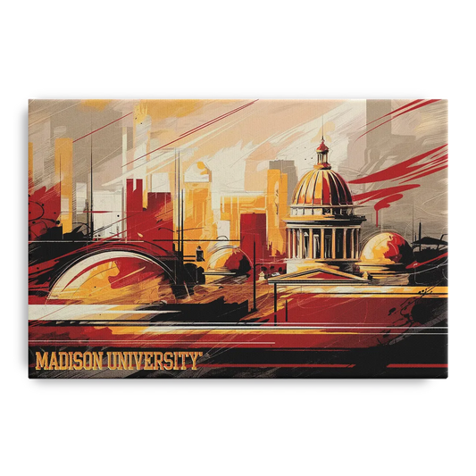 Madison University Spirit - Canvas Wall Art