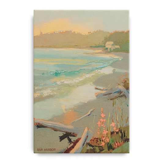 Bar Harbor Coastal Serenity - Canvas Wall Art