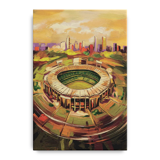 Arlington Stadium View - Canvas Wall Art