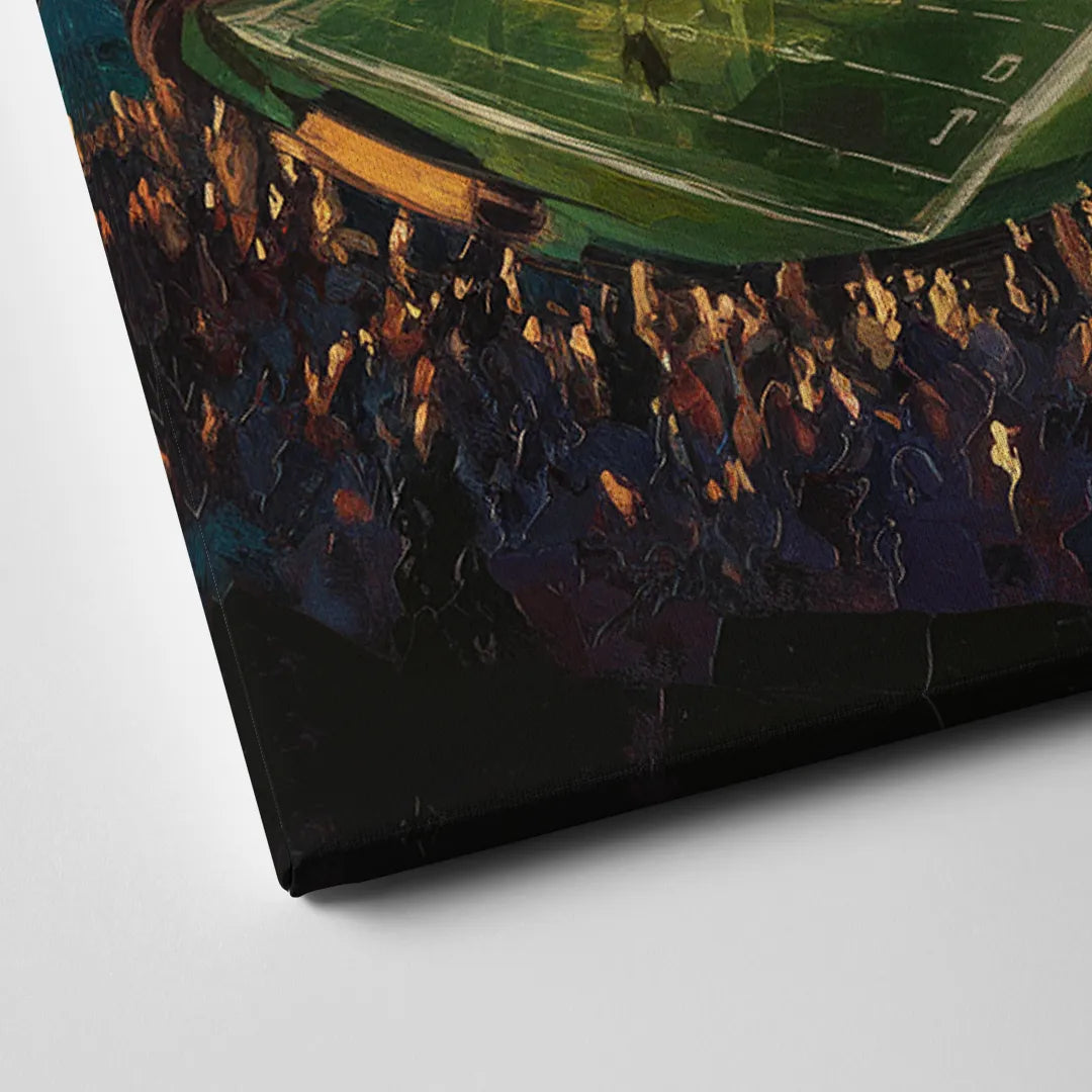 Oakland Coliseum Memories Canvas Close Up