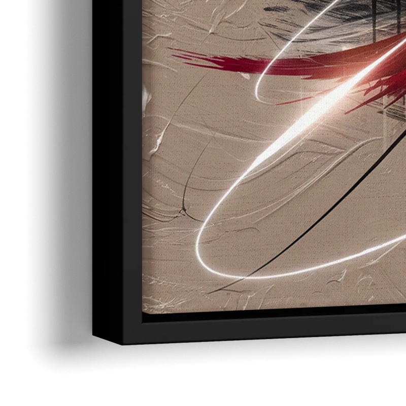 Houston Cougars Passion - Close-Up Black Frame Canvas