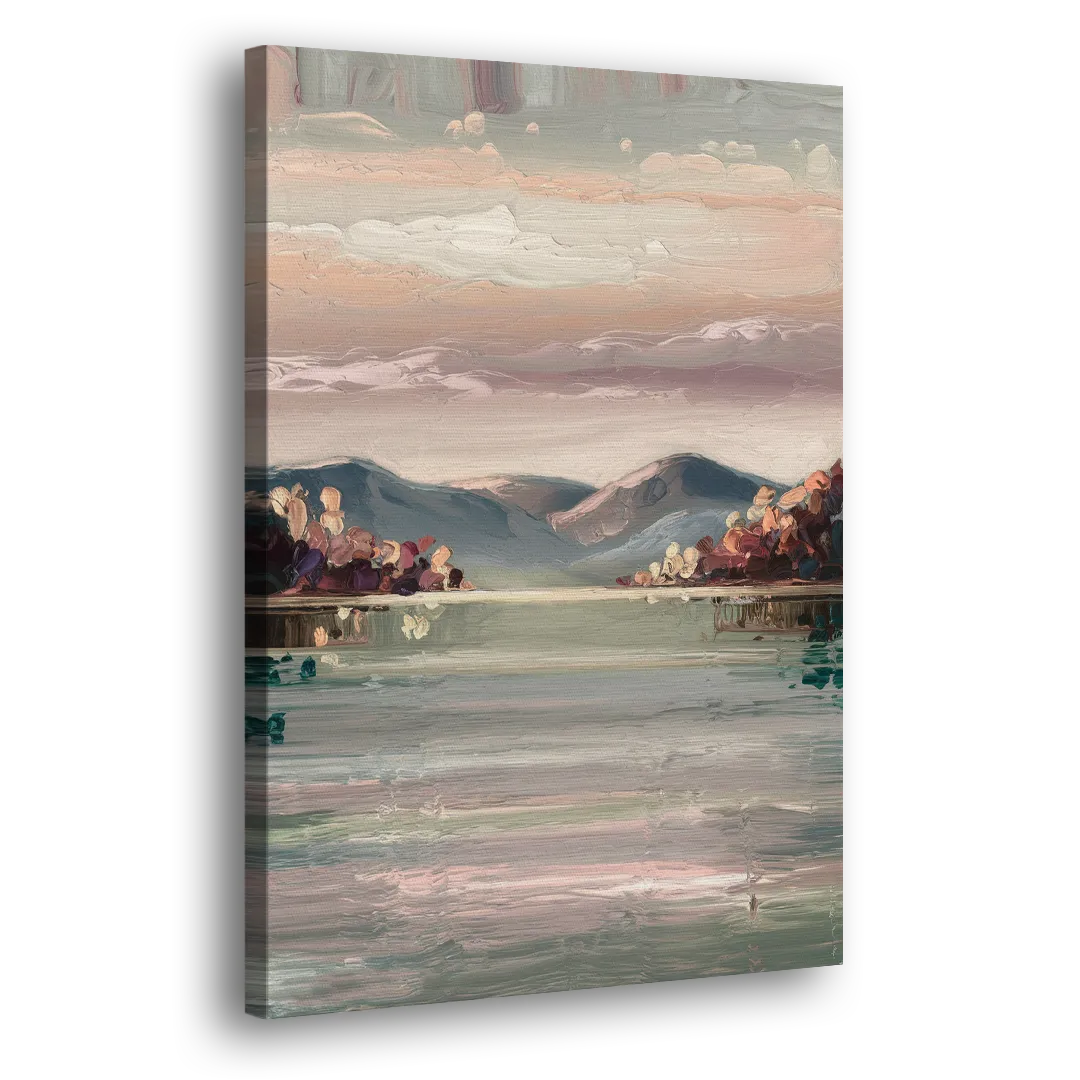 Burlington Lake Champlain Serenity - Canvas Print Art Sides