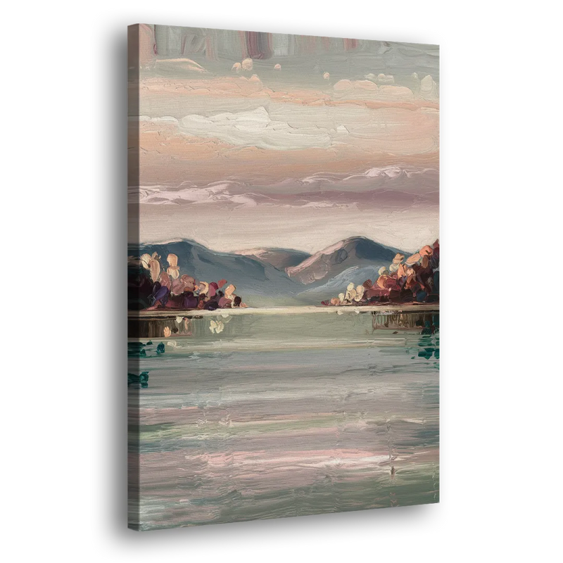 Burlington Lake Champlain Serenity - Canvas Print Art Sides