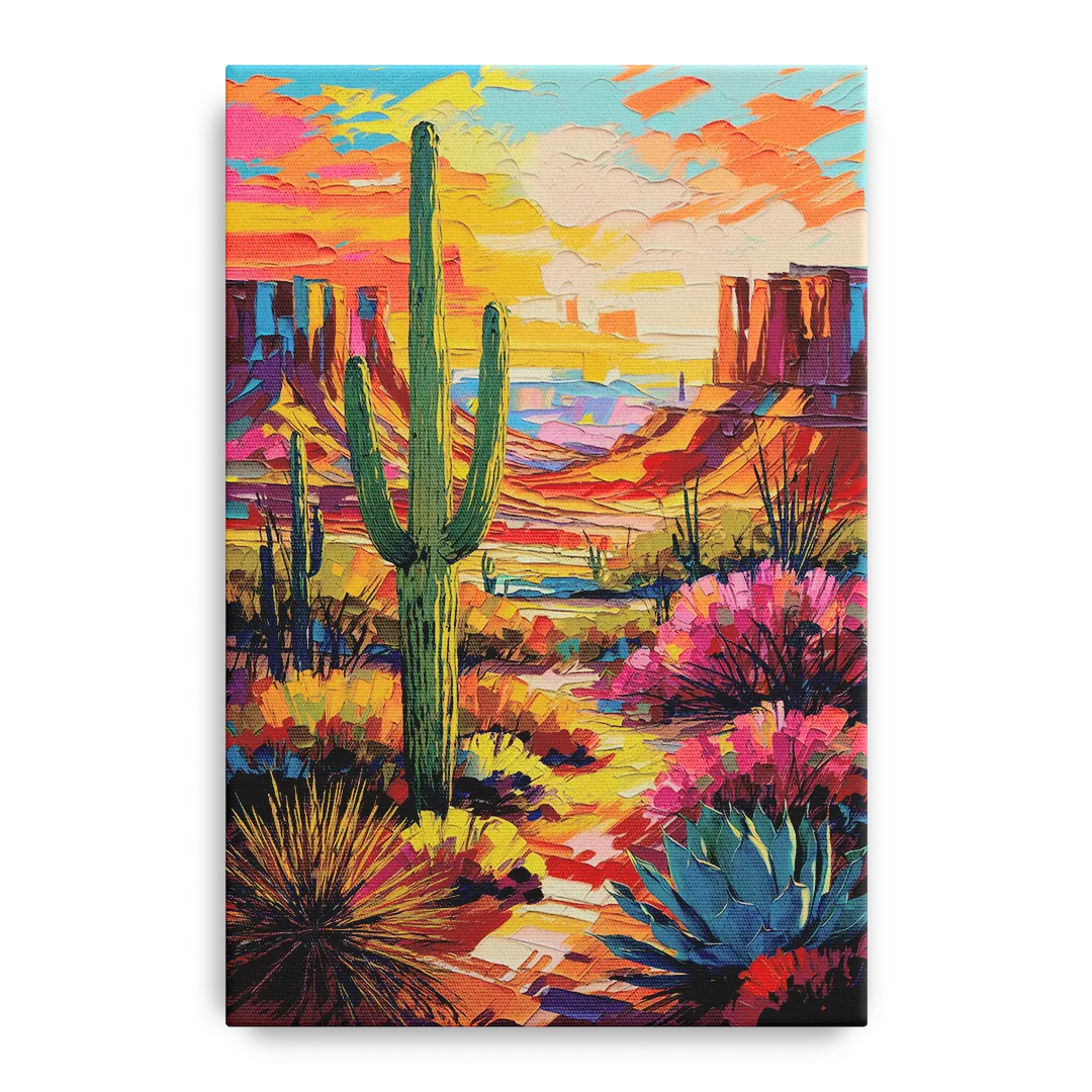 Chandler Vibrant Southwest - Canvas Wall Art