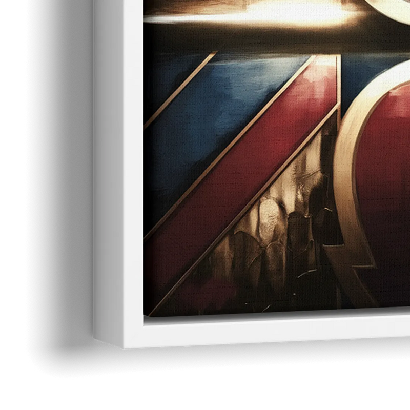 Cleveland Guardians Tribute - Close-Up White Frame Canvas