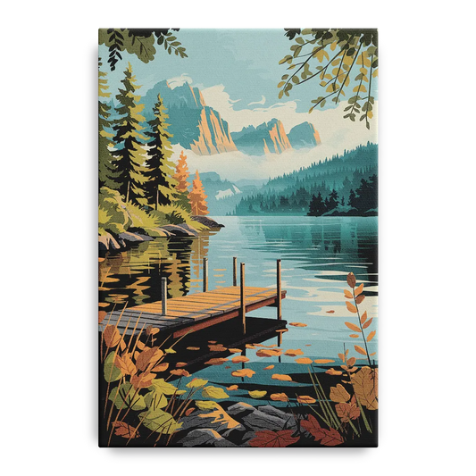 Ontario Lakeside Bliss - Canvas Wall Art