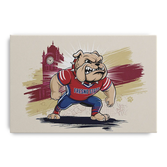 Fresno State Fans Unite - Canvas Wall Art