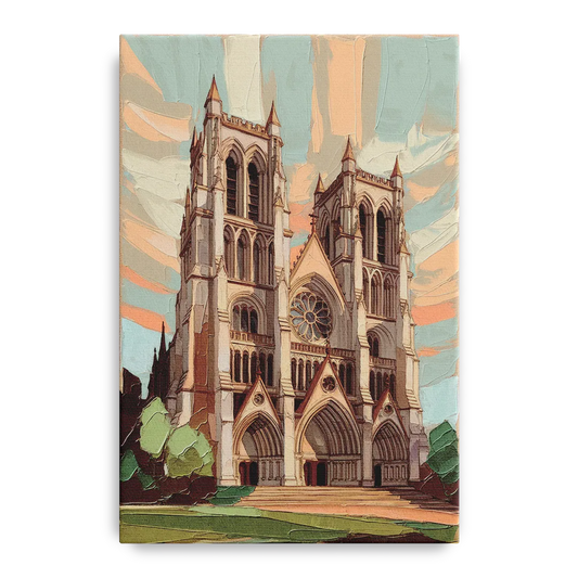 Washington National Cathedral - Canvas Wall Art