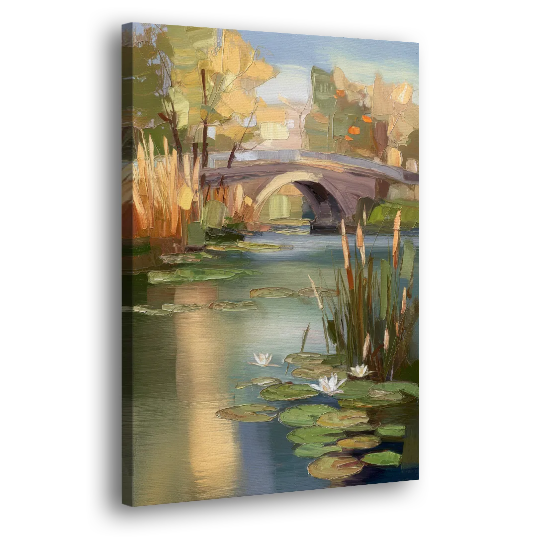 Madison Yahara River Tranquility - Canvas Print Art Sides