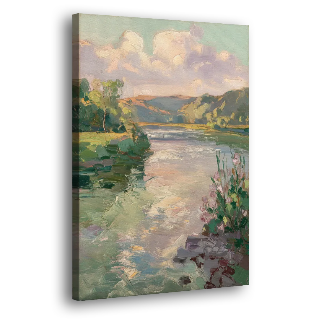 Joseph Riverfront View - Canvas Print Art Sides