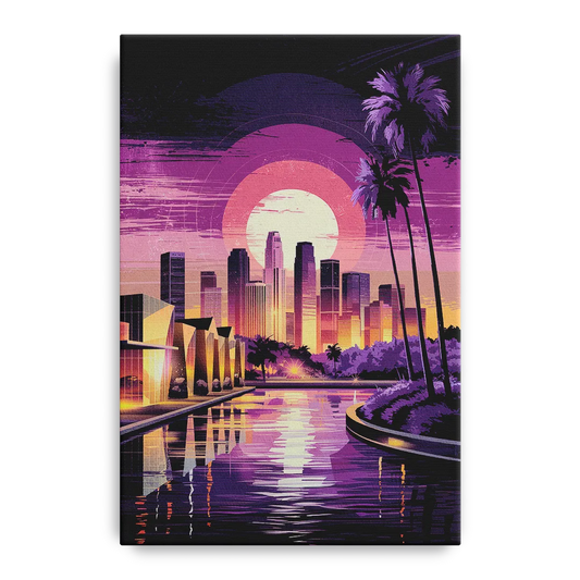 Los Angeles Art District - Canvas Wall Art