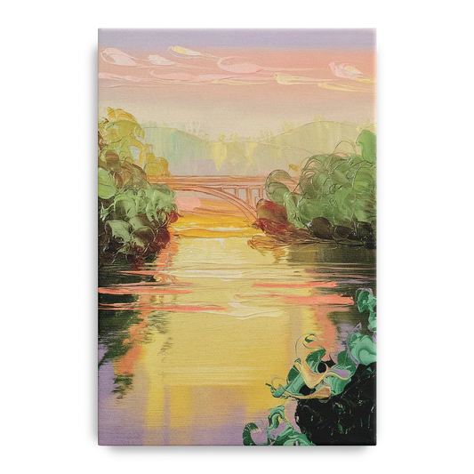 Richmond James River Serenity - Canvas Wall Art