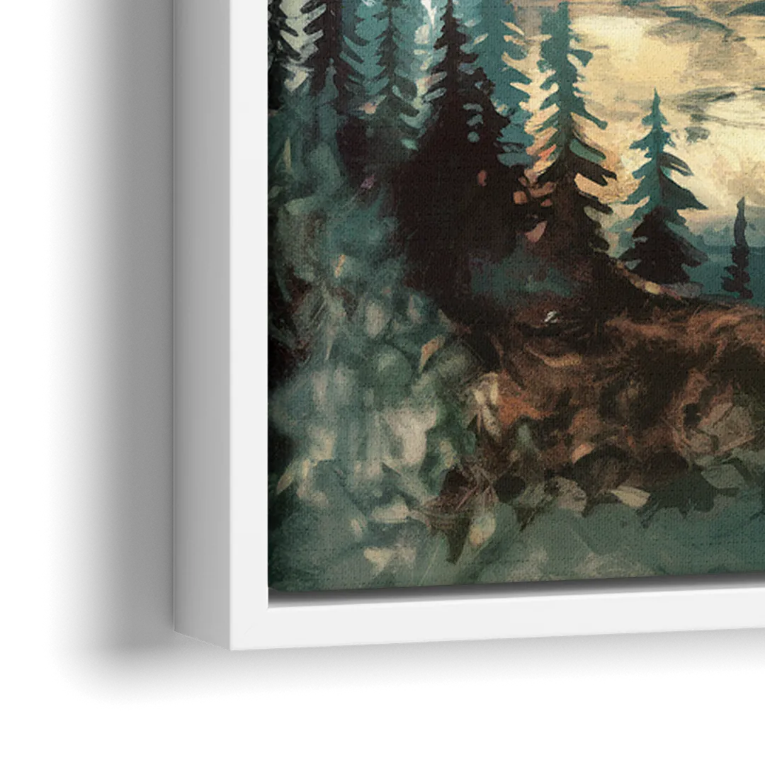 Burlington Captivating Landscapes - Close-Up White Frame Canvas