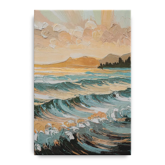 Sitka Coastal Horizon - Canvas Wall Art