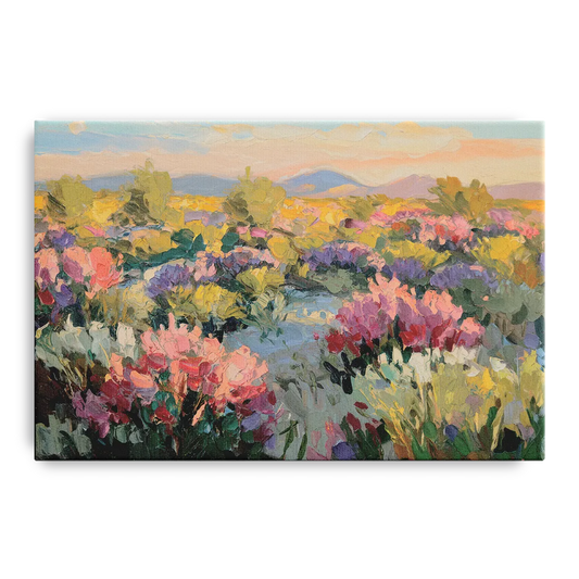 Tucson Wildflower Fields - Canvas Wall Art