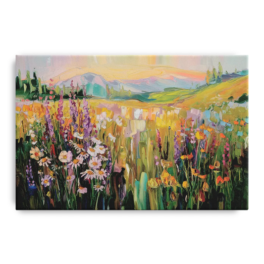 Telluride Summer Wildflowers - Canvas Wall Art