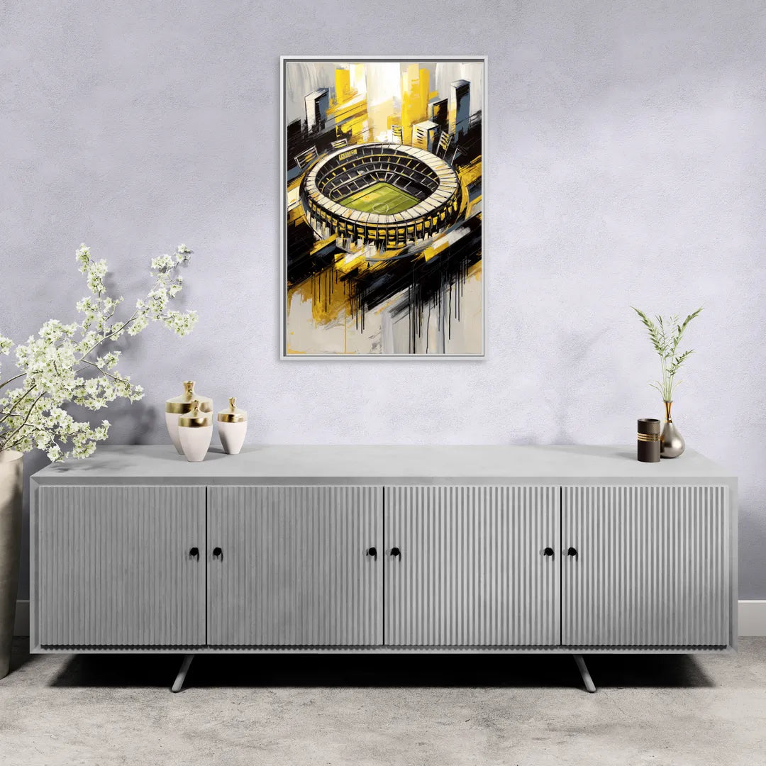 Columbus Crew FC Legacy - Living Room White Frame Canvas