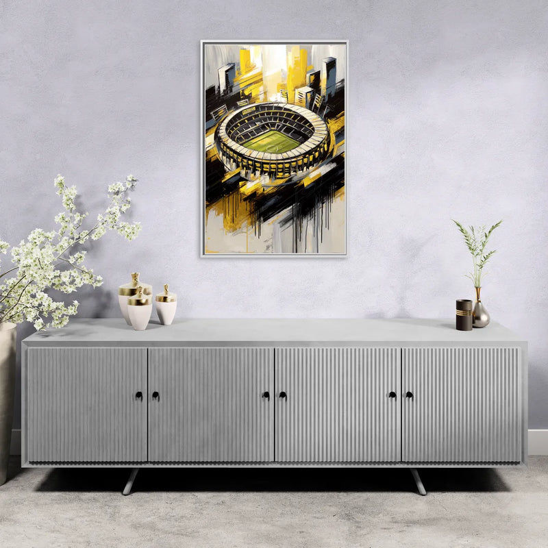 Columbus Crew FC Legacy - Living Room White Frame Canvas