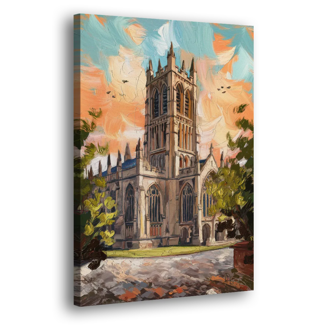 Durham Historic Architecture - Canvas Print Art Sides