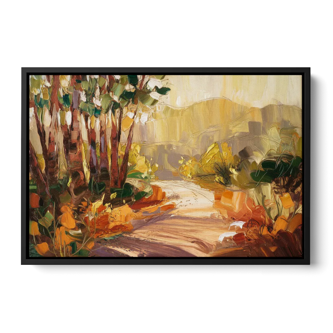 Irvine Nature Trails - Black Frame Canvas
