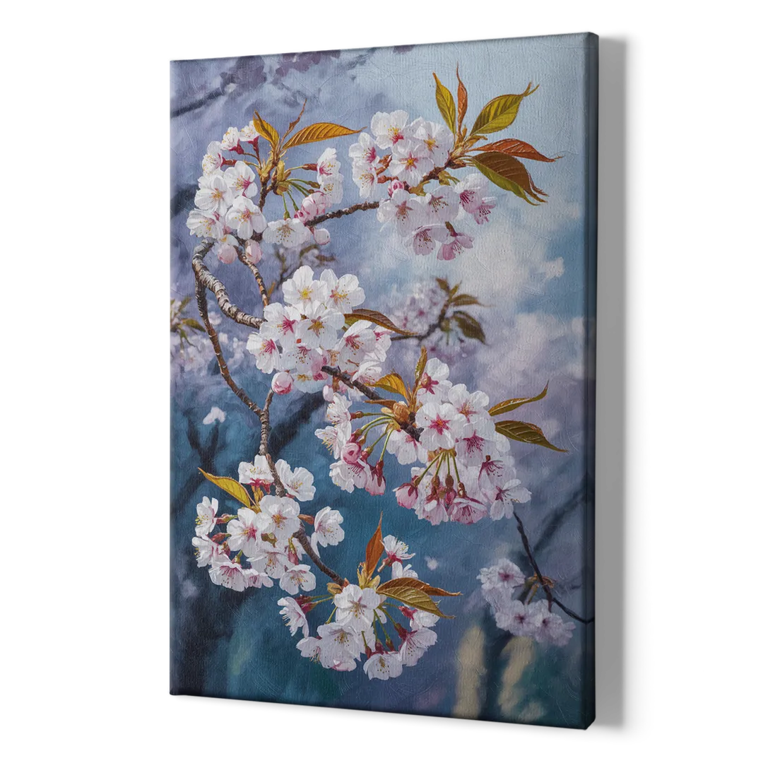 Queen Elizabeth Park Blossoms - Canvas Print Art Sides