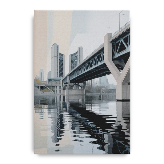 Toronto Cherry Street Bridge - Canvas Wall Art