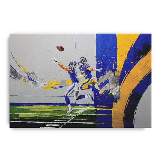 Los Angeles Rams Super Bowl Champions - Canvas Wall Art