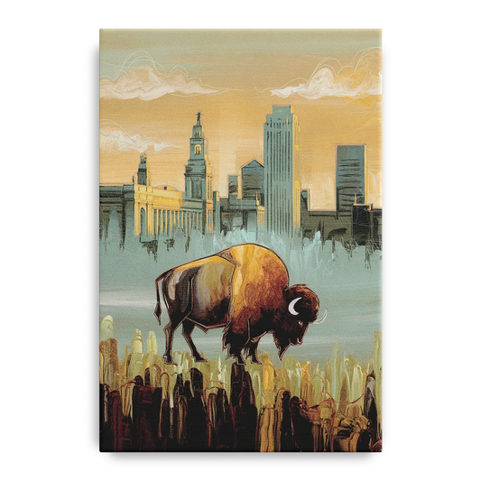Buffalo All America City - Canvas Wall Art