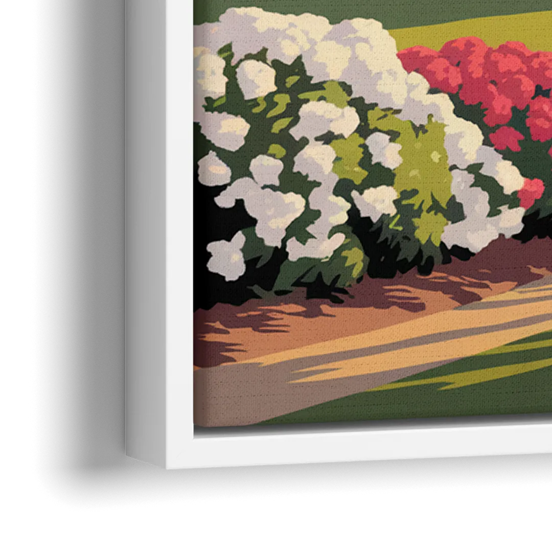 Augusta Golf Heritage Tribute - Close-Up White Frame Canvas
