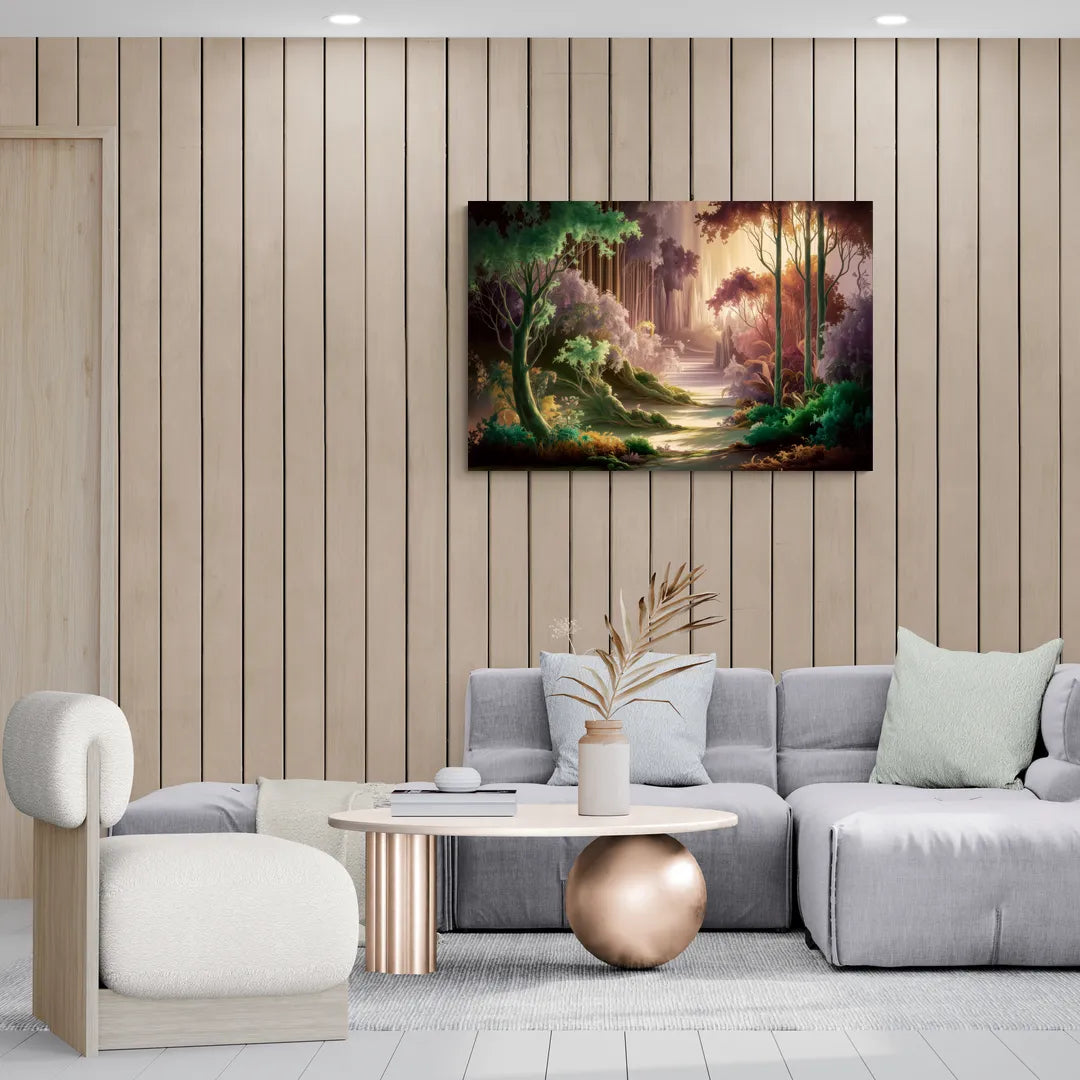 Eugene Forest Serenity - Canvas Wall Art Living Room