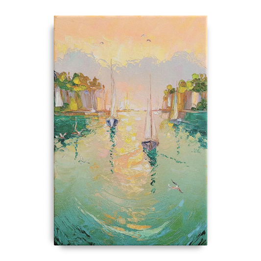 Dunedin Harbor View - Canvas Wall Art