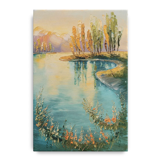 Garland Lakeside Serenity - Canvas Wall Art