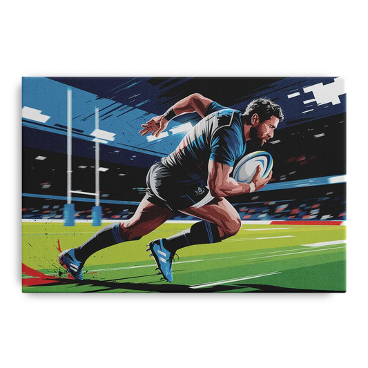 Dunedin Rugby Spirit - Canvas Wall Art