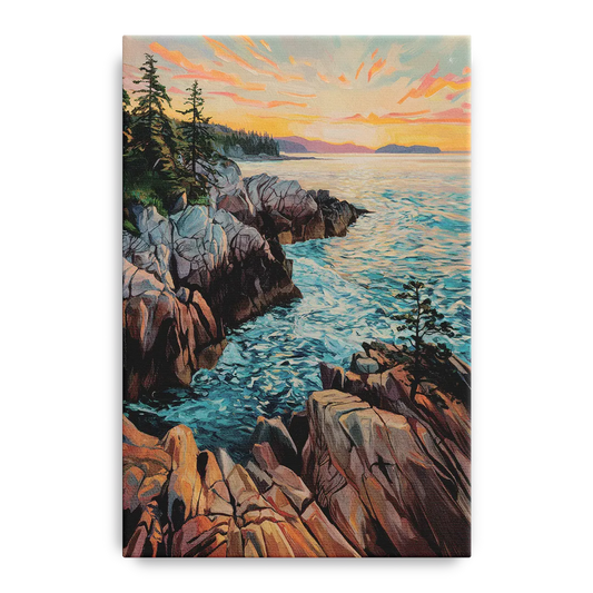 Bar Harbor Acadia National Park - Canvas Wall Art