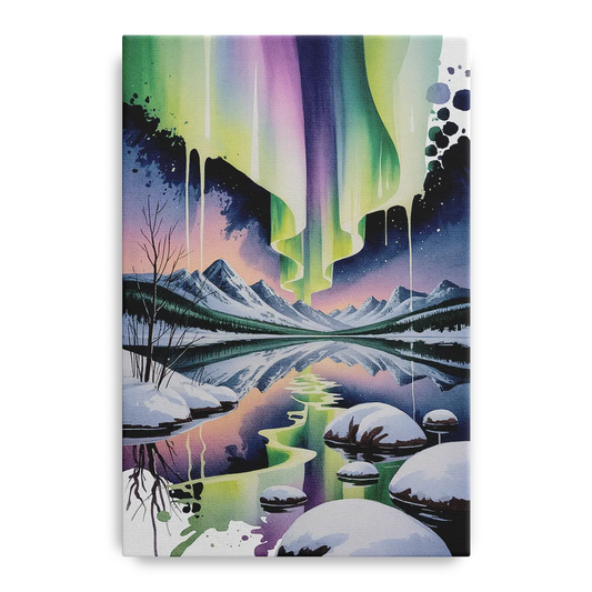 Churchill Northern Lights - Canvas Wall Art