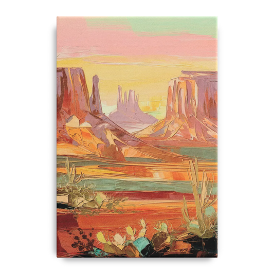 Mesa Southwest Charm - Canvas Wall Art