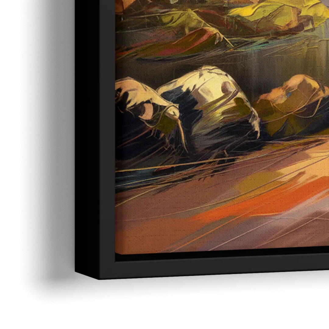 Ontario Nature Scenes - Close-Up Black Frame Canvas