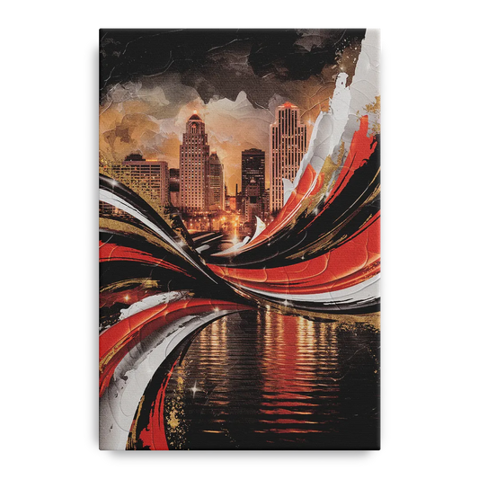 Cincinnati Bengals Championship Parade - Canvas Wall Art