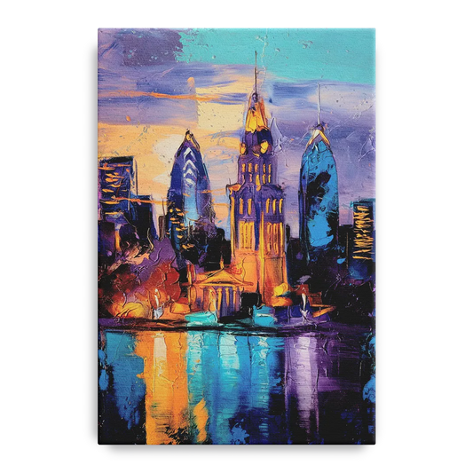 Philadelphia Old City - Canvas Wall Art