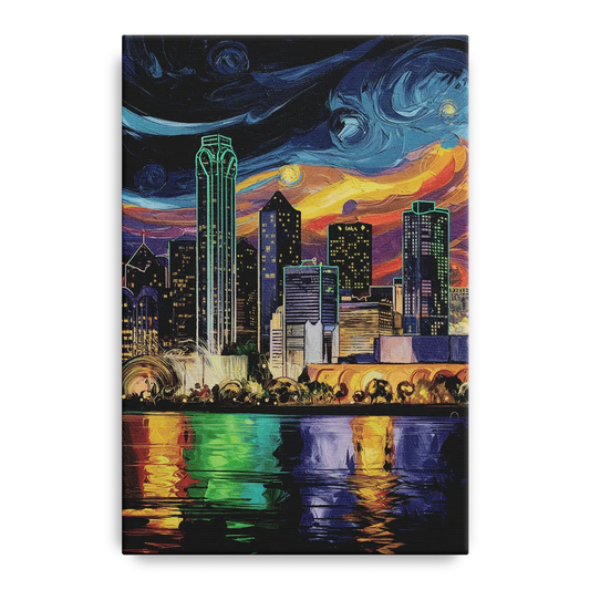Dallas Scenic Views - Canvas Wall Art