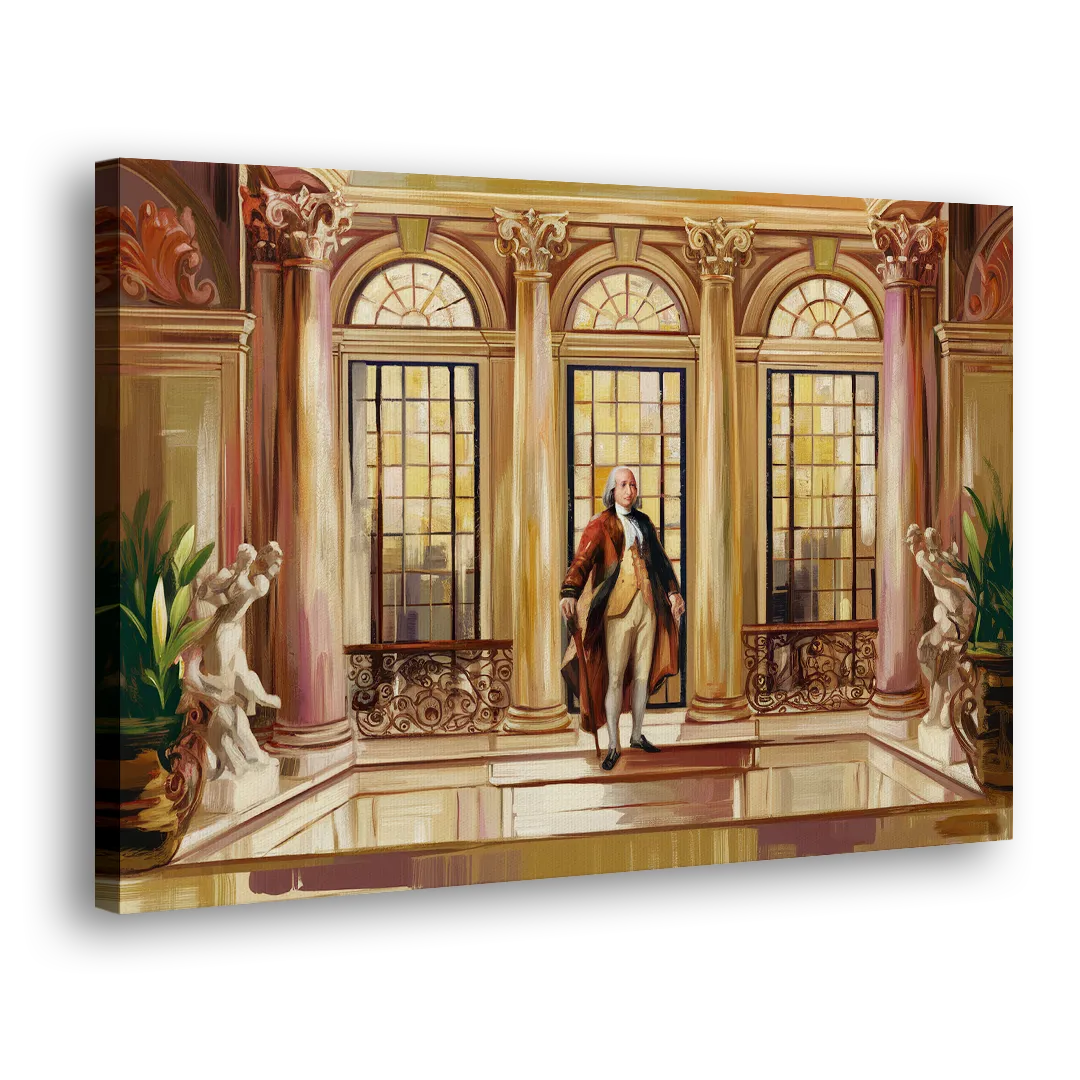 Franklin Architectural Beauty - Canvas Print Art Sides
